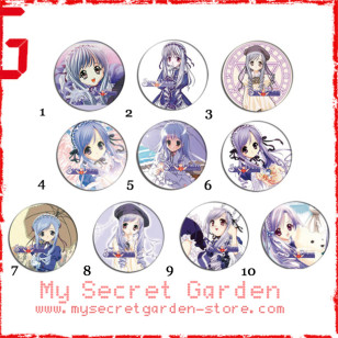 Sister Princess シスター・プリンセス Aria / Karen Anime Pinback Button Badge Set 1a,1b or 1c( or Hair Ties / 4.4 cm Badge / Magnet / Keychain Set )